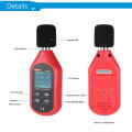 UT353 Mini Sound Level Meter 30~130dB Noise Measuring Instrument db Meter Digital Voice Tester Decibel Monitor